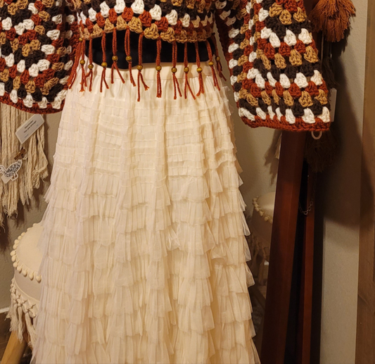Ruffle skirt