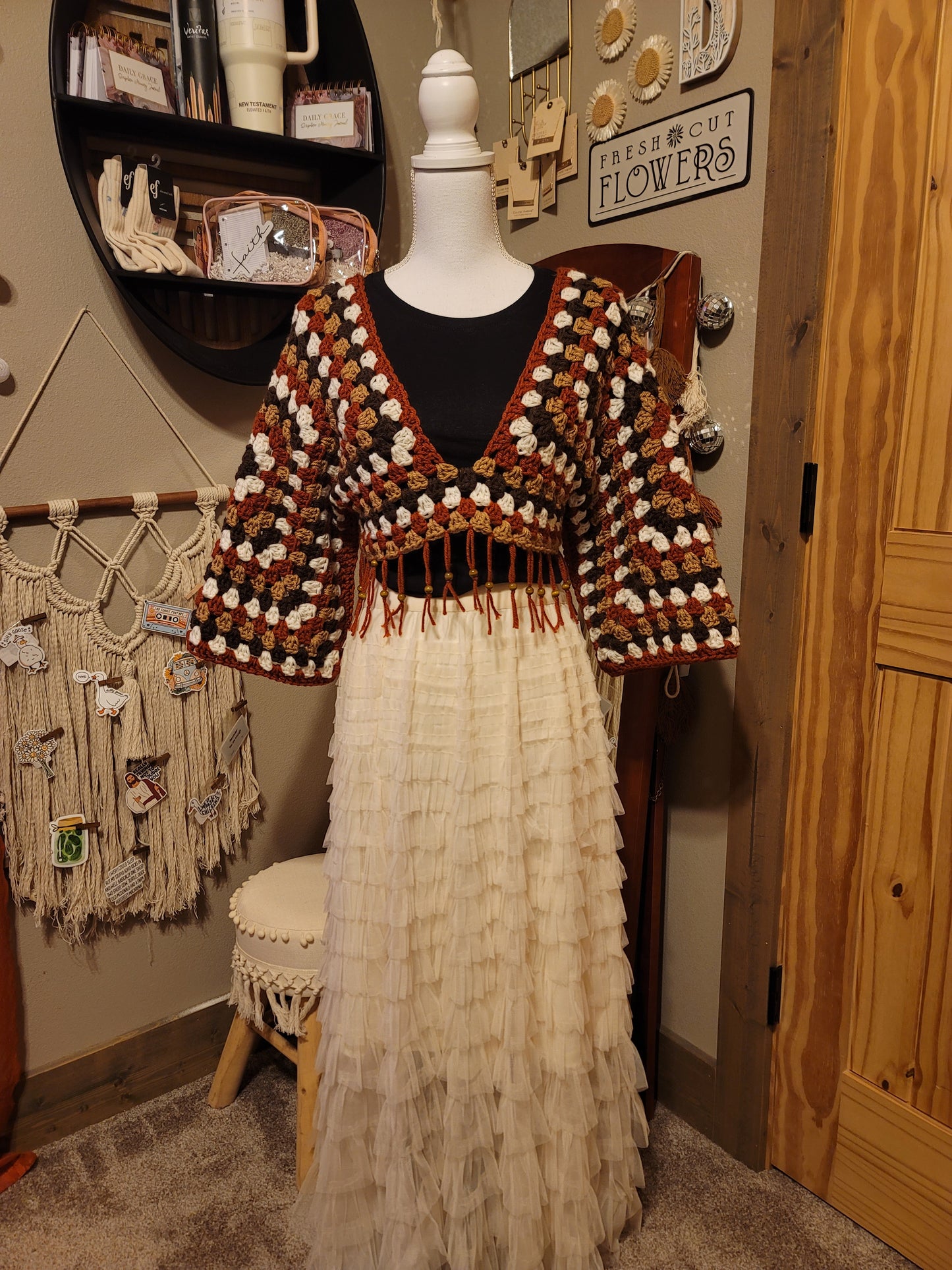 Ruffle skirt
