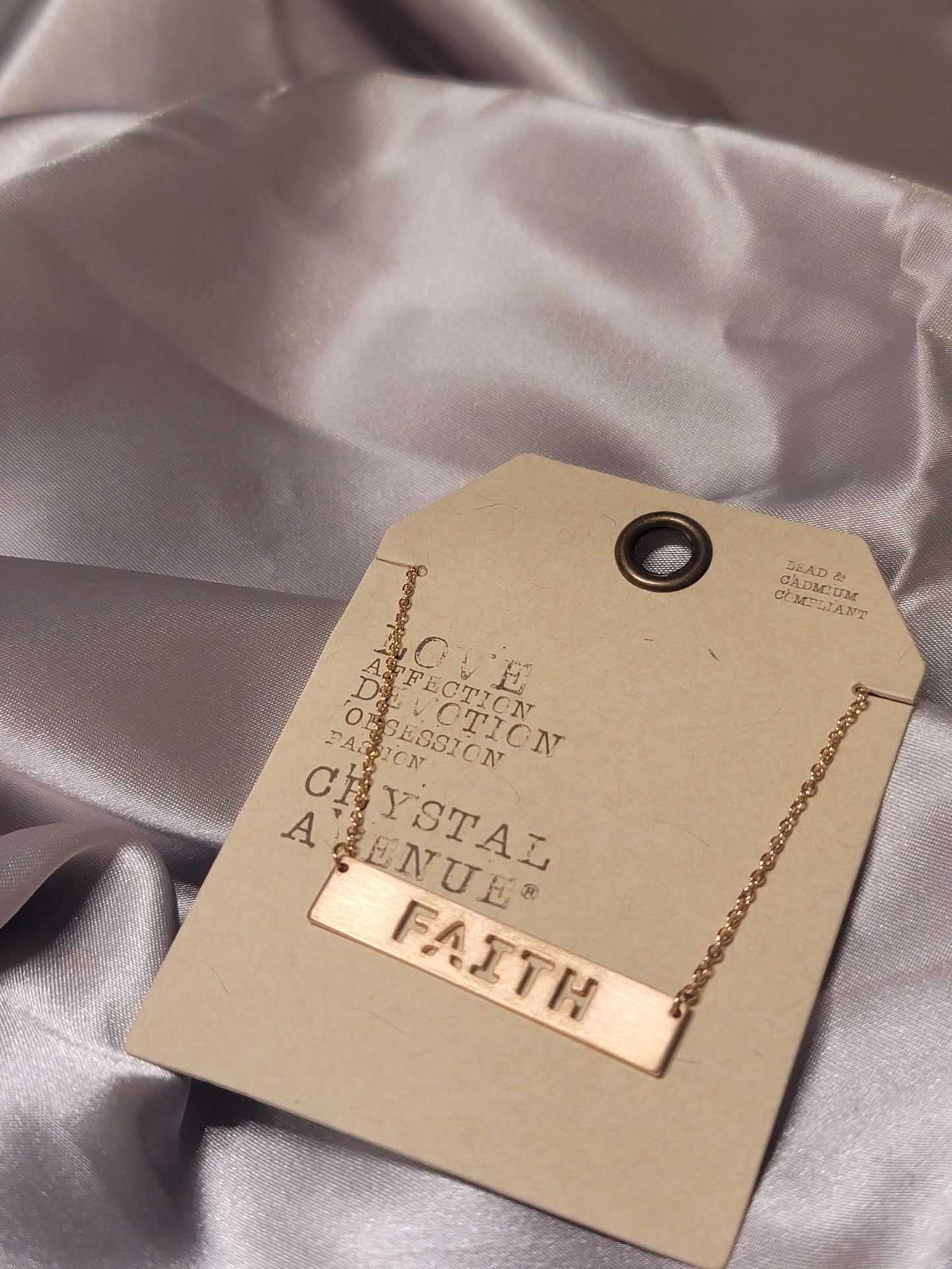 Faith necklace