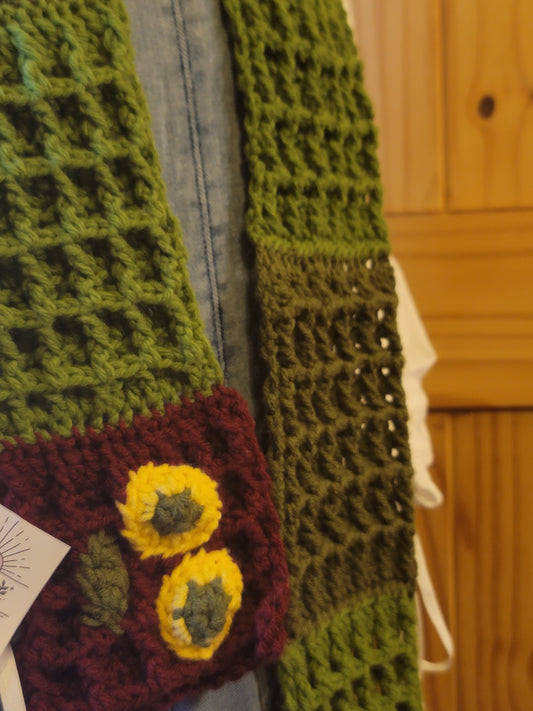 hungry caterpillar scarf