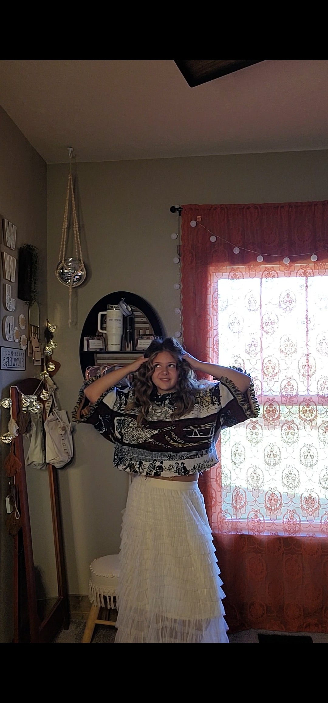 Ice skating blanket sweater